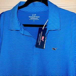 Brand New Vineyard Vines Performance Polo - L